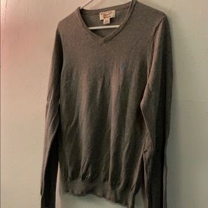 Penguin v-neck sweater